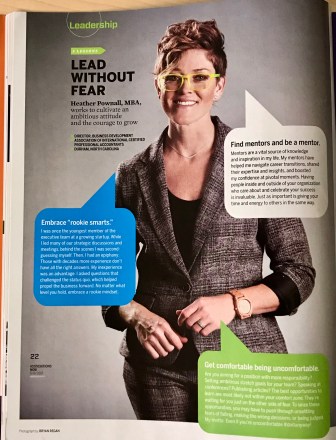 Heather Pownall shares leadership lessons with Associations Now in June 2017.